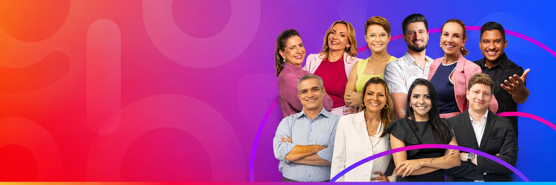 Apresentadores da TV Rio Sul